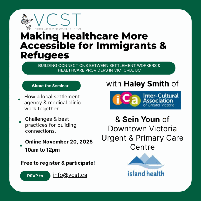 Seminar: Making Healthcare More Accessible for Immigrants & Refugees